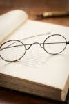 book n glasses