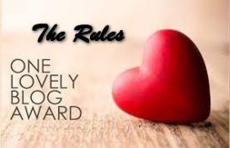 TRH One lovely blog award Rules
